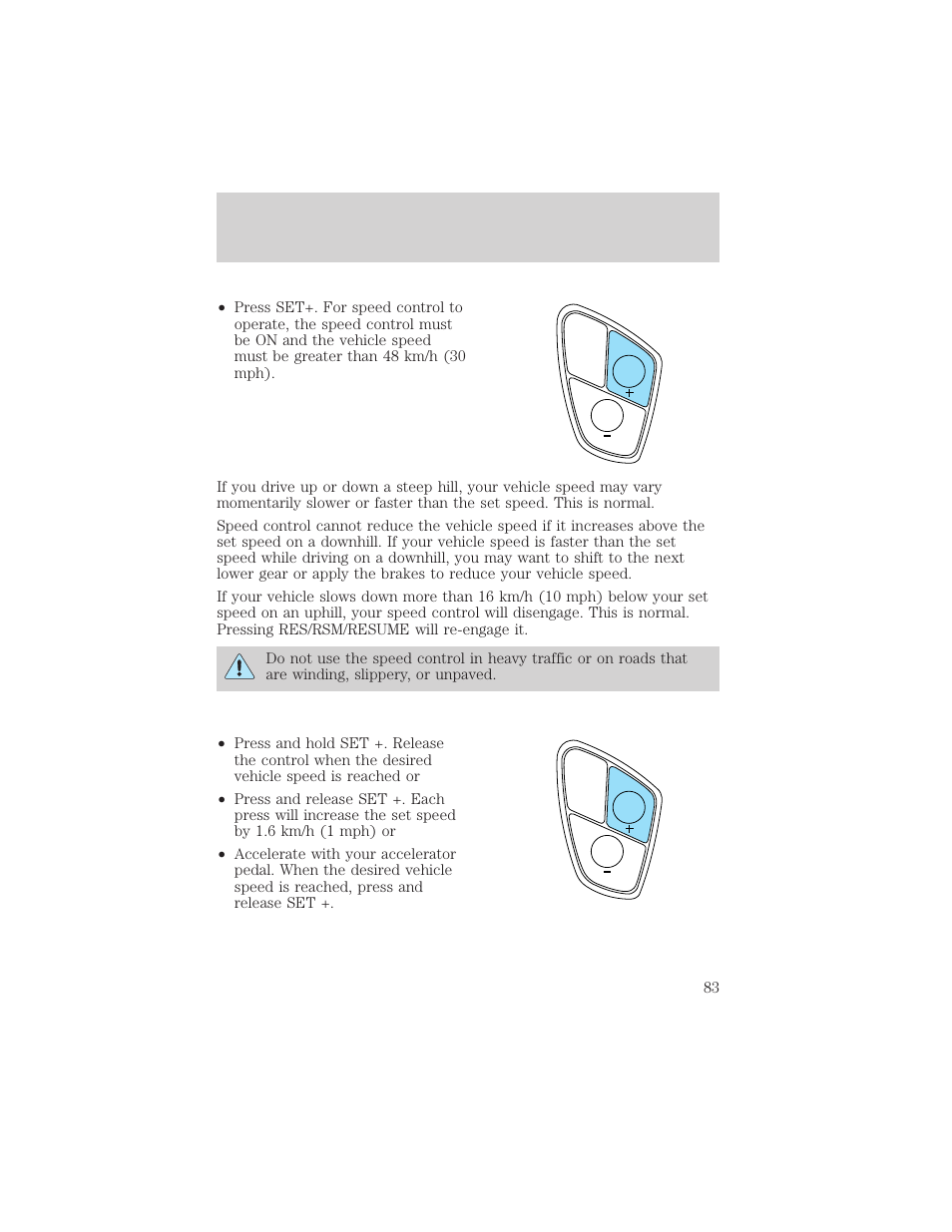 Controls and features | FORD 2000 Windstar User Manual | Page 83 / 280
