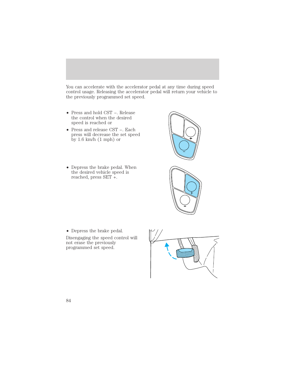 Controls and features | FORD 2000 Windstar User Manual | Page 84 / 280