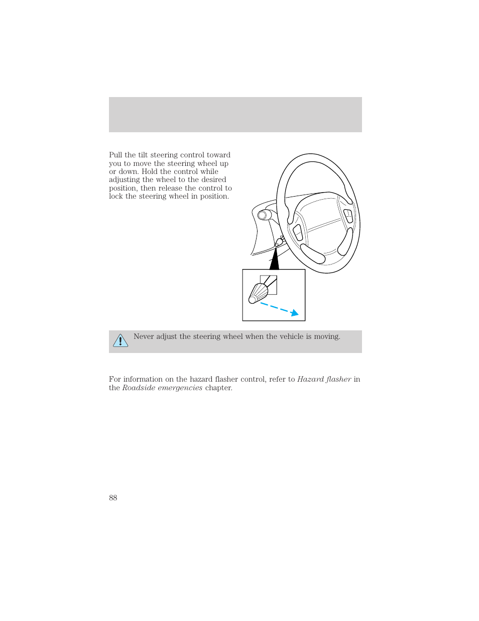 Controls and features | FORD 2000 Windstar User Manual | Page 88 / 280