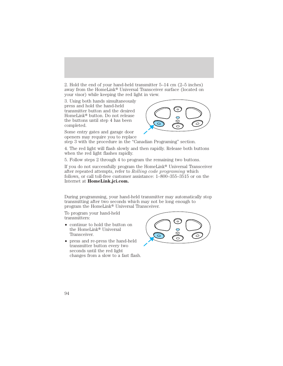 Controls and features | FORD 2000 Windstar User Manual | Page 94 / 280