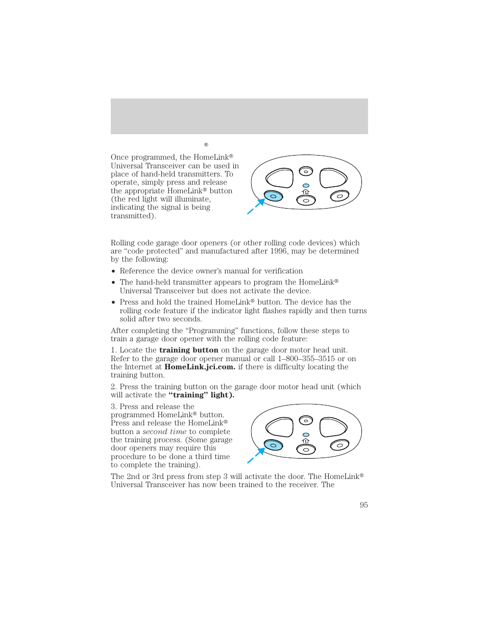 Controls and features | FORD 2000 Windstar User Manual | Page 95 / 280