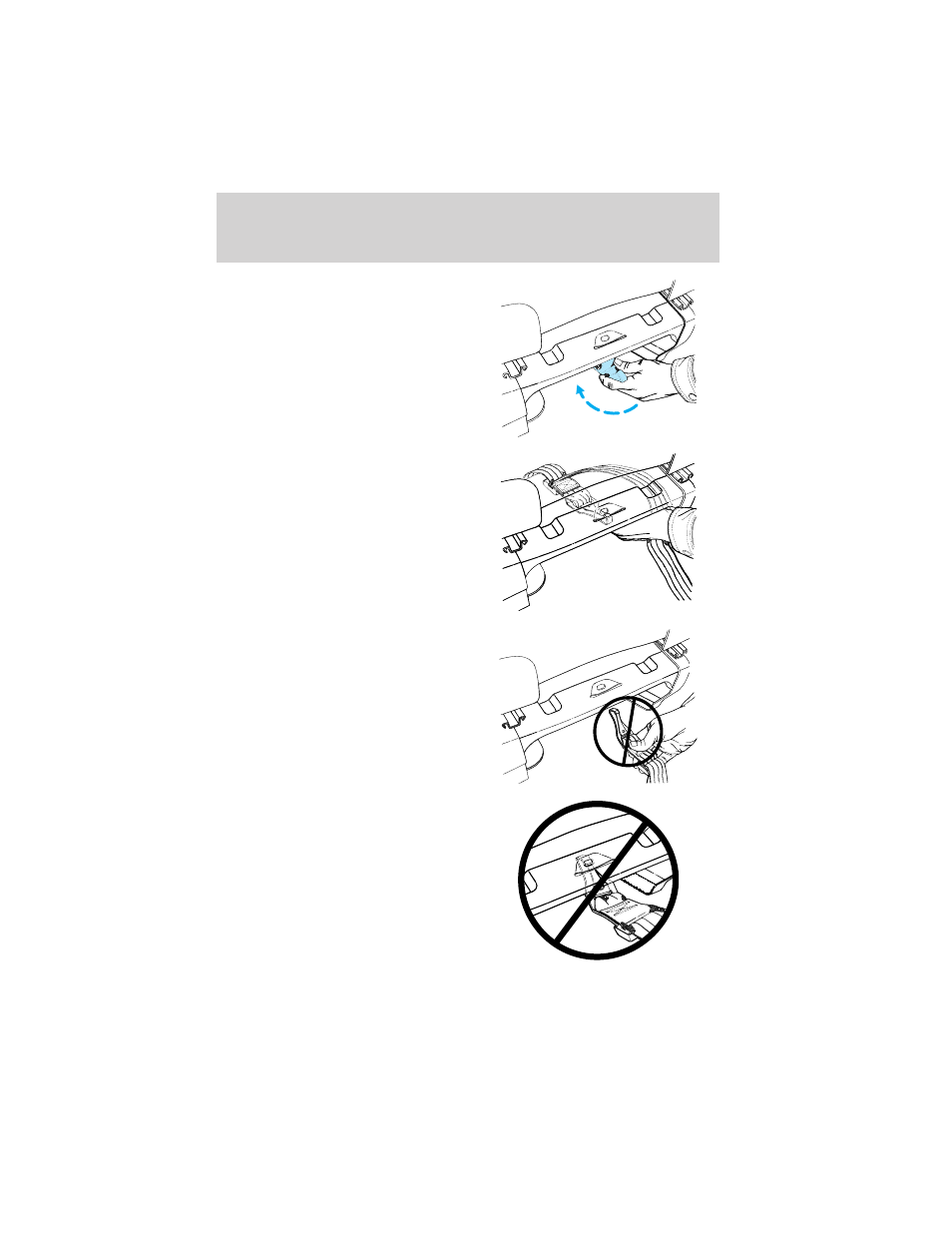 Seating and safety restraints | FORD 1999 E-450 User Manual | Page 95 / 208