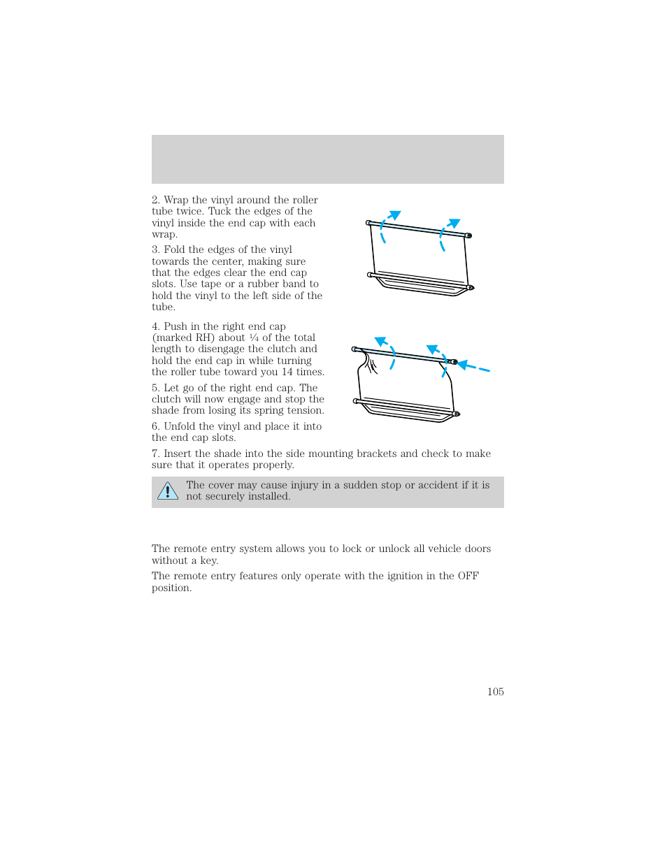 Controls and features | FORD 1999 Explorer User Manual | Page 105 / 264