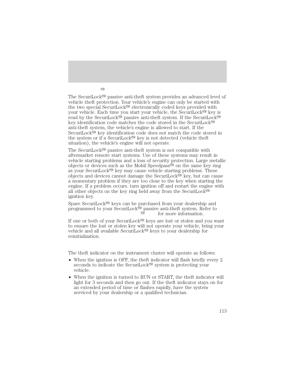 Controls and features | FORD 1999 Explorer User Manual | Page 113 / 264