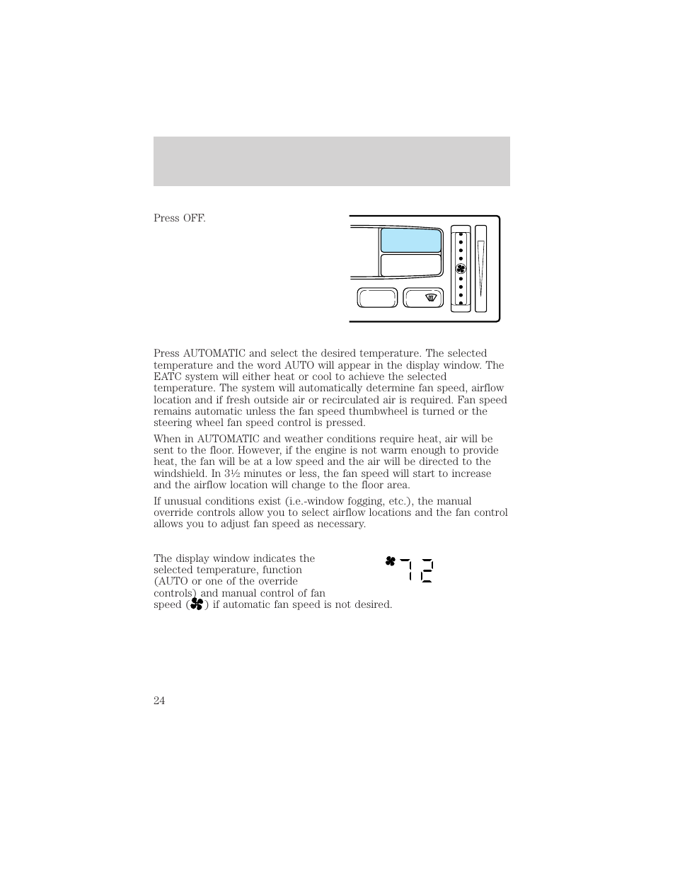 Controls and features | FORD 1999 Explorer User Manual | Page 24 / 264