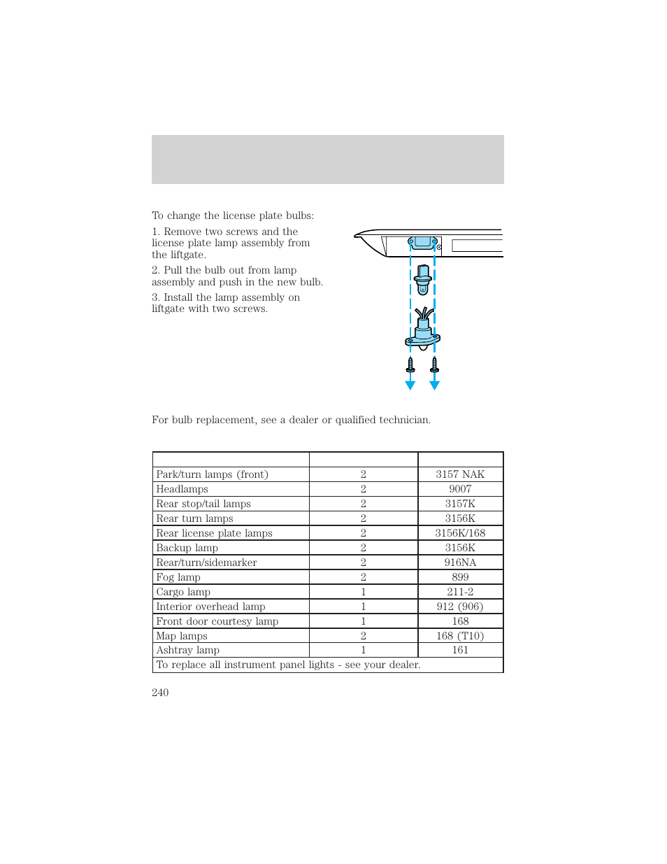 Maintenance and care | FORD 1999 Explorer User Manual | Page 240 / 264