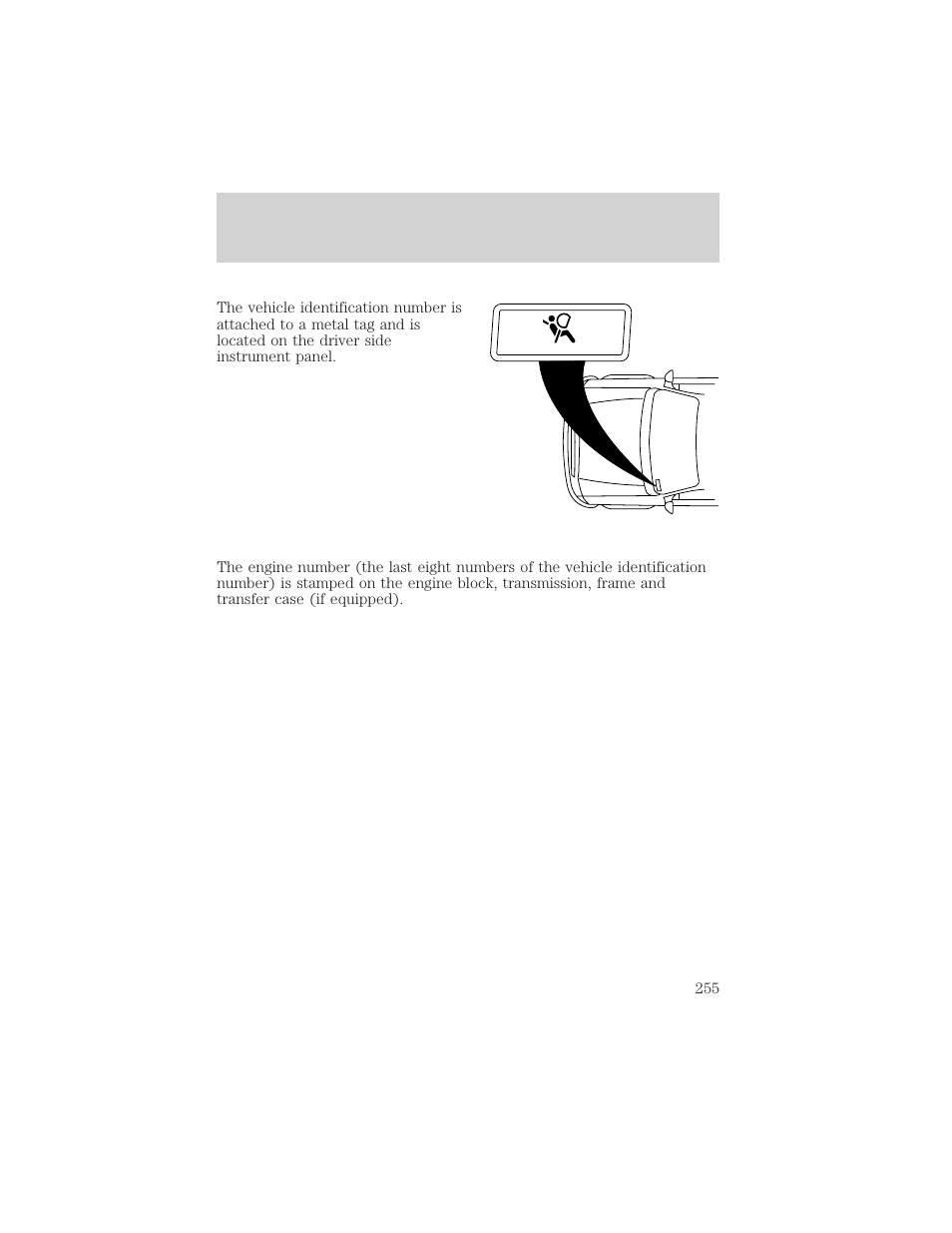 Capacities and specifications | FORD 1999 Explorer User Manual | Page 255 / 264