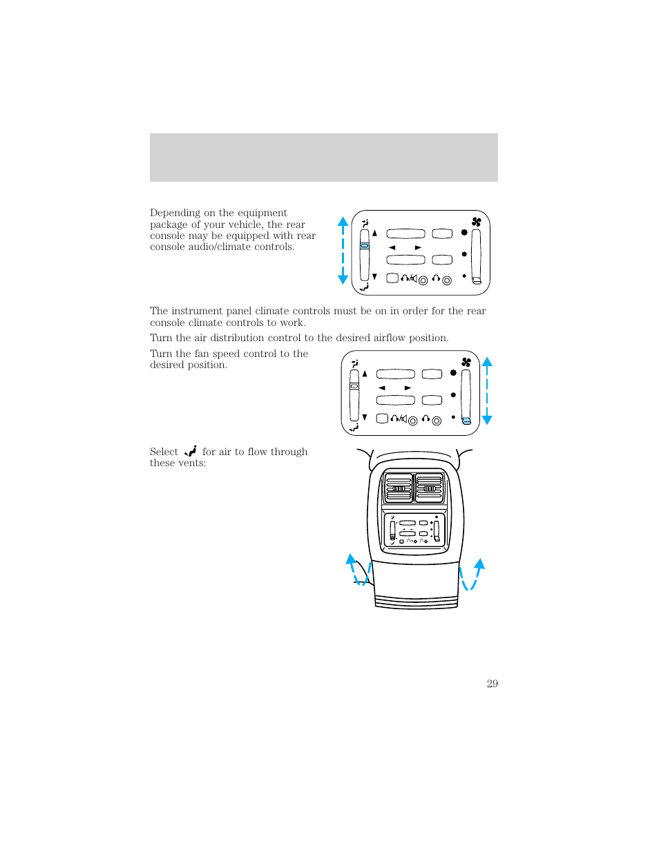 Controls and features | FORD 1999 Explorer User Manual | Page 29 / 264