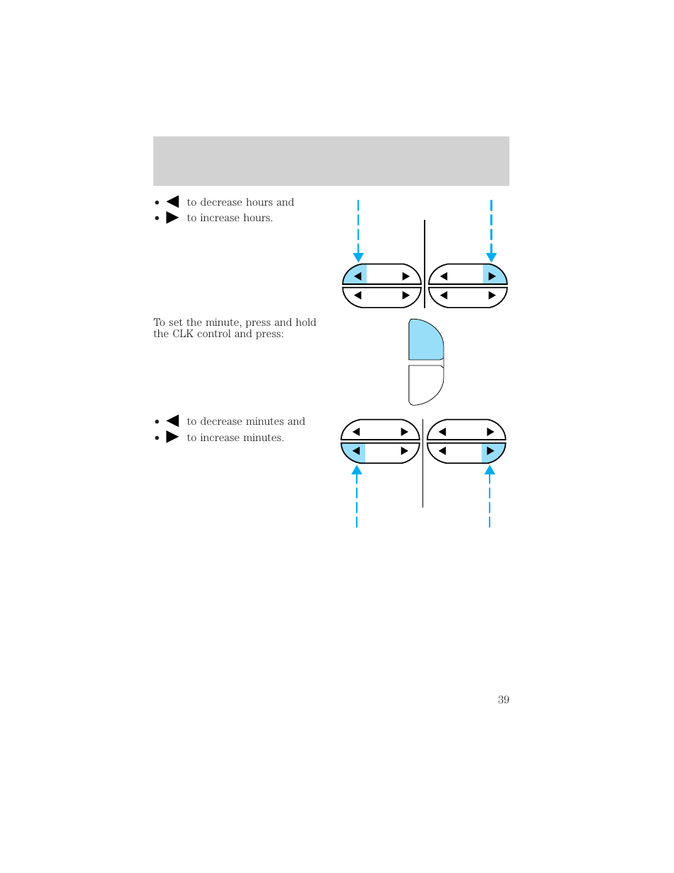 Controls and features, Tape ams | FORD 1999 Explorer User Manual | Page 39 / 264