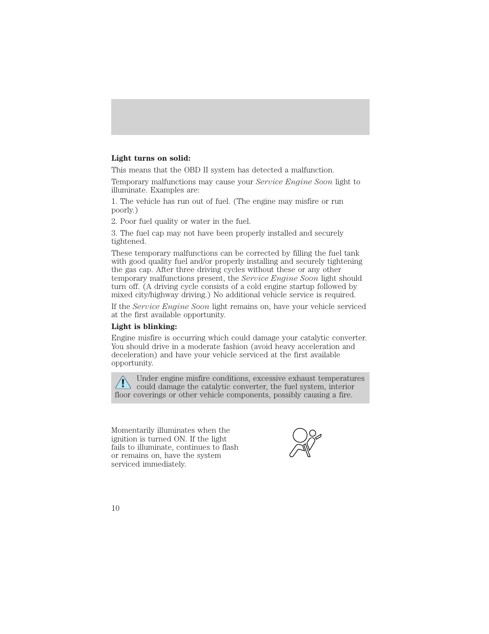 Instrumentation | FORD 1999 F-550 v.1 User Manual | Page 10 / 240