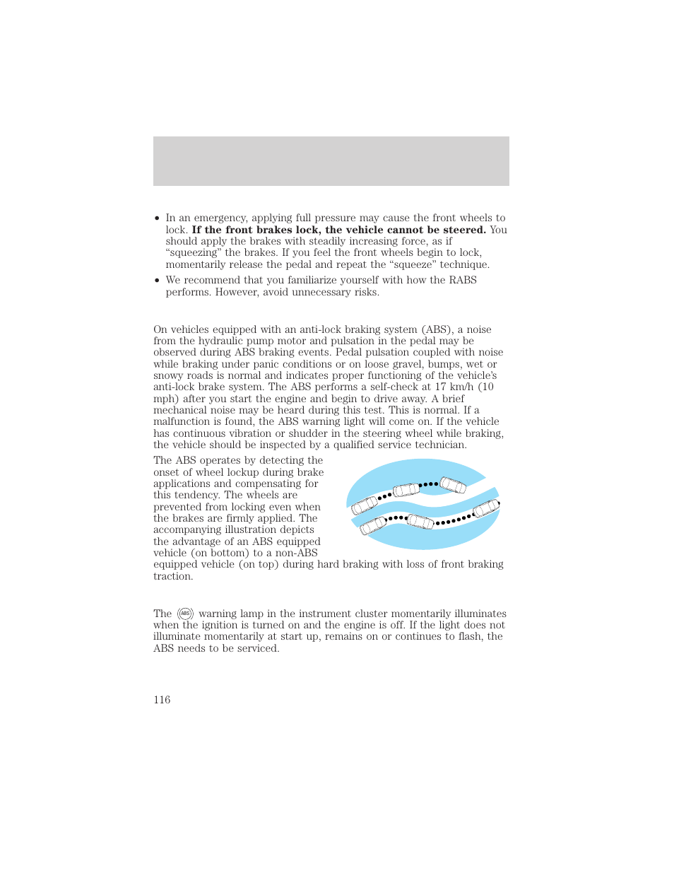 Driving | FORD 1999 F-550 v.1 User Manual | Page 116 / 240