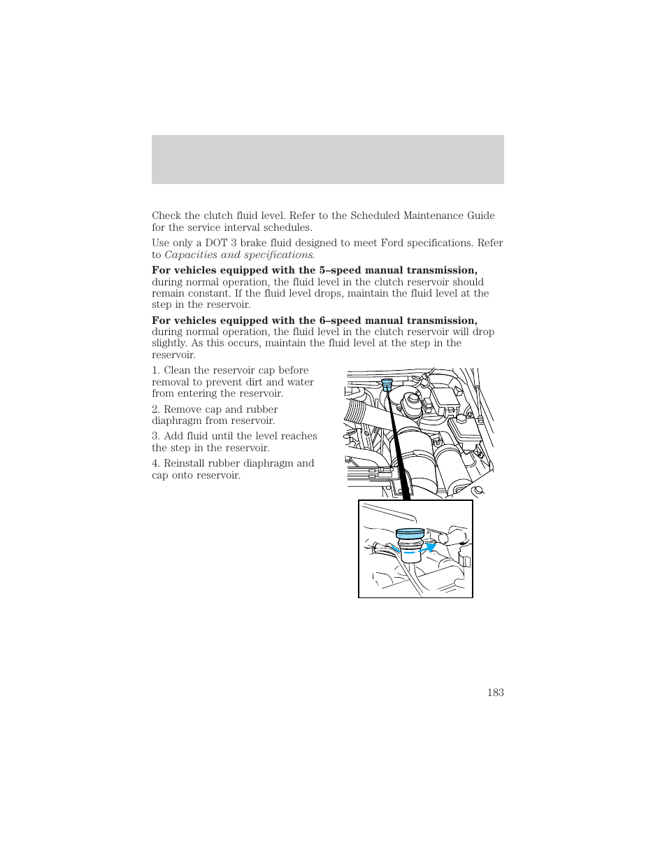 Maintenance and care | FORD 1999 F-550 v.1 User Manual | Page 183 / 240