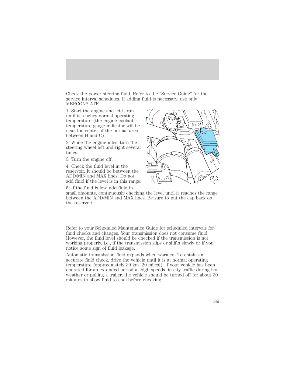 Maintenance and care | FORD 1999 F-550 v.1 User Manual | Page 189 / 240