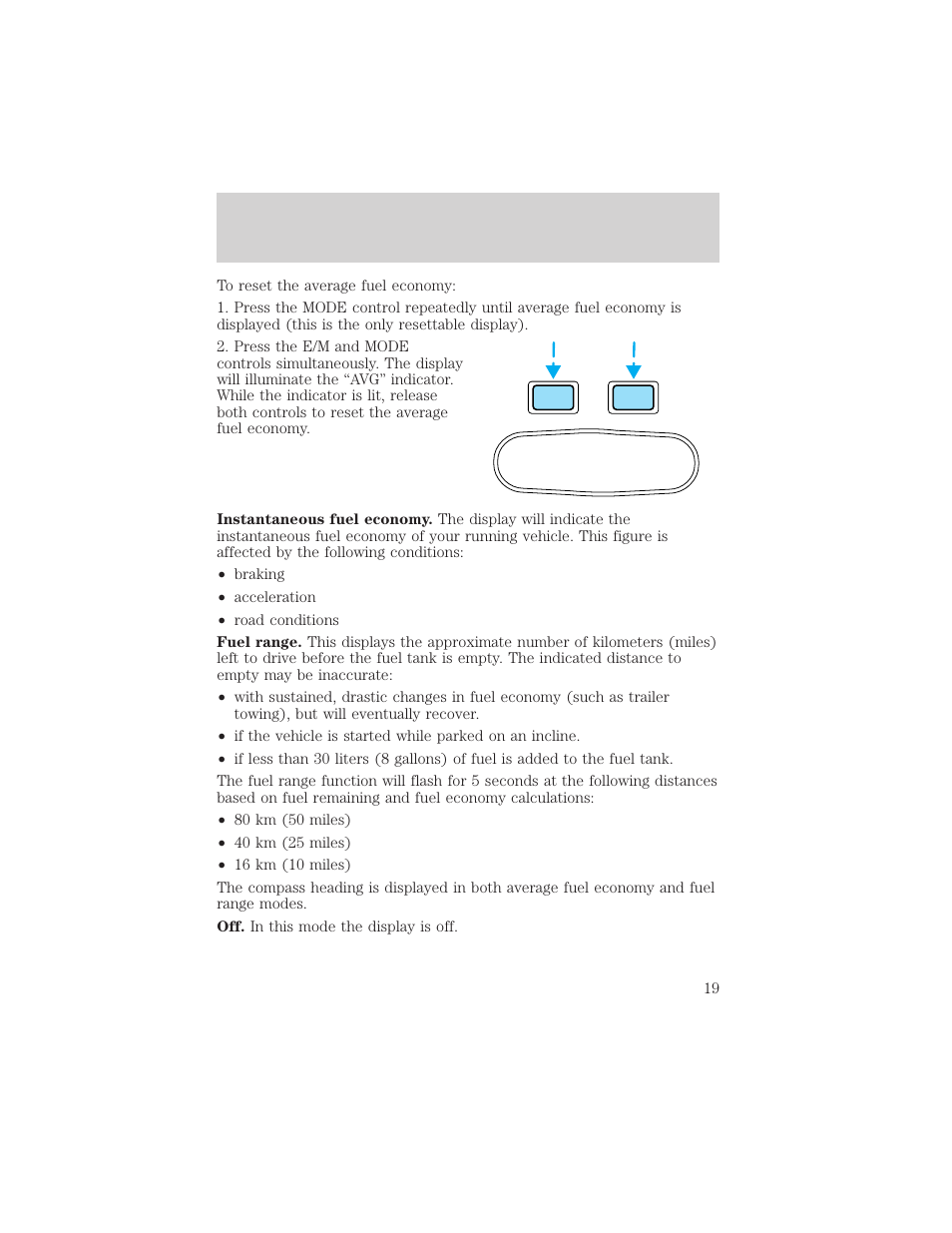 Instrumentation | FORD 1999 F-550 v.1 User Manual | Page 19 / 240