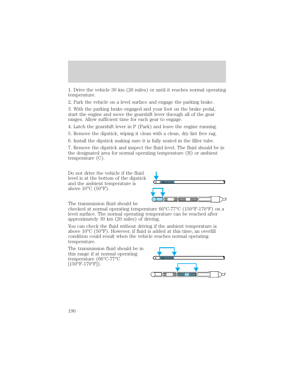 Maintenance and care | FORD 1999 F-550 v.1 User Manual | Page 190 / 240