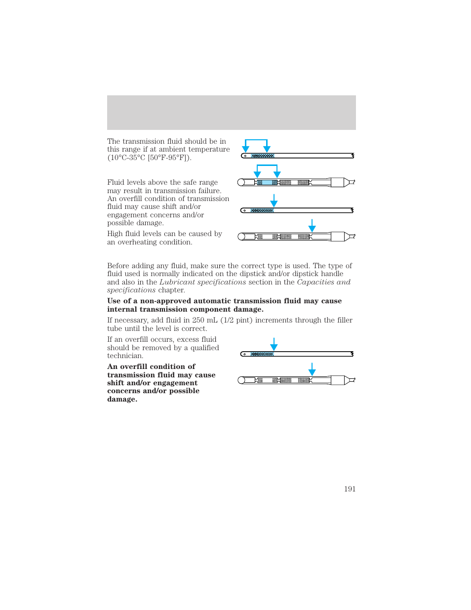 Maintenance and care | FORD 1999 F-550 v.1 User Manual | Page 191 / 240