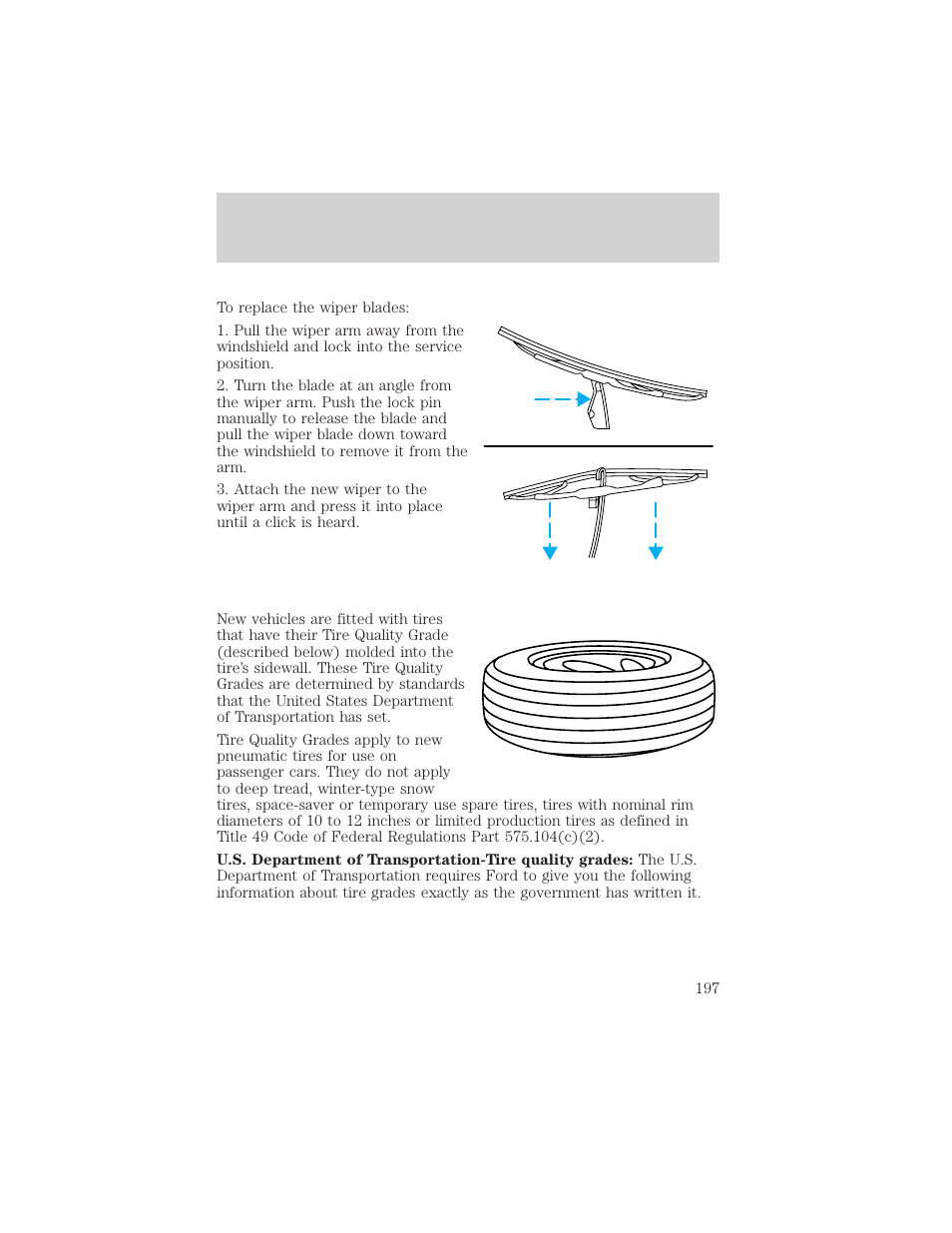 Maintenance and care | FORD 1999 F-550 v.1 User Manual | Page 197 / 240