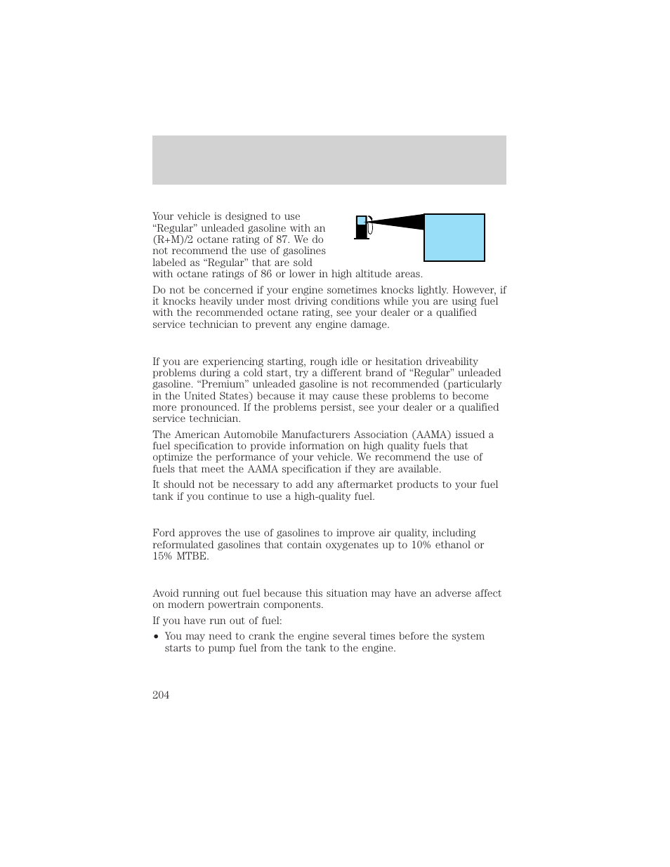FORD 1999 F-550 v.1 User Manual | Page 204 / 240