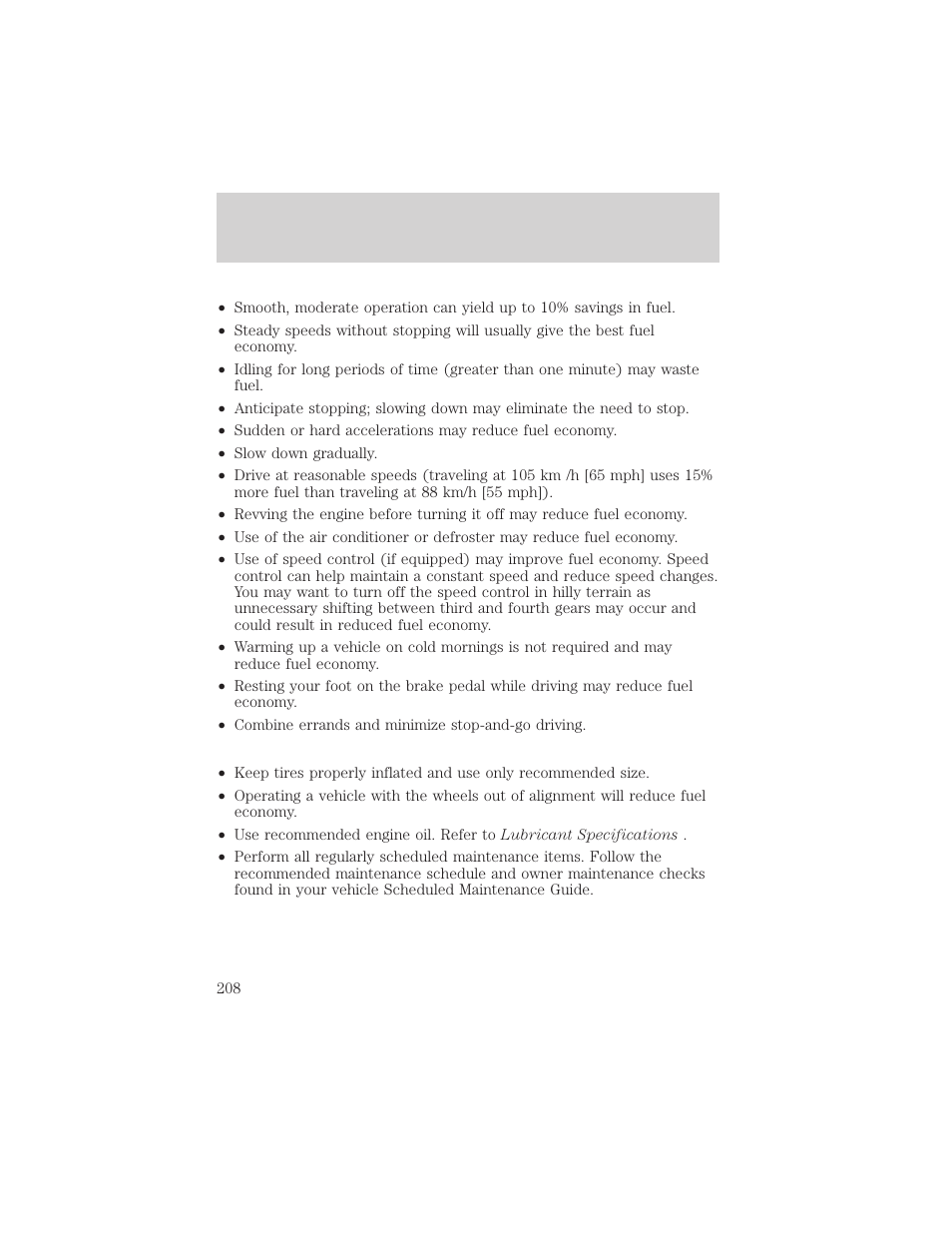 Maintenance and care | FORD 1999 F-550 v.1 User Manual | Page 208 / 240