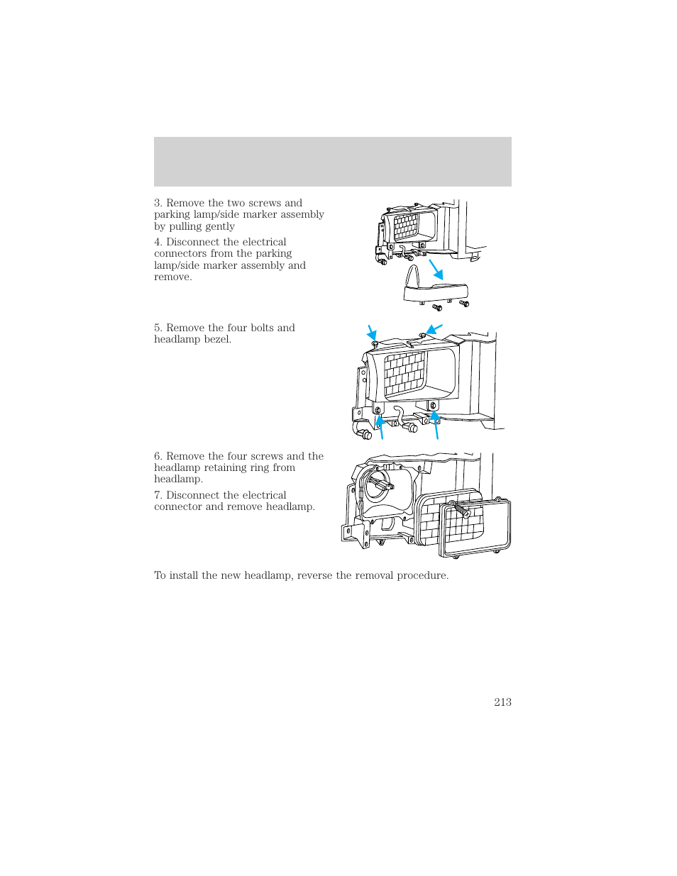Maintenance and care | FORD 1999 F-550 v.1 User Manual | Page 213 / 240