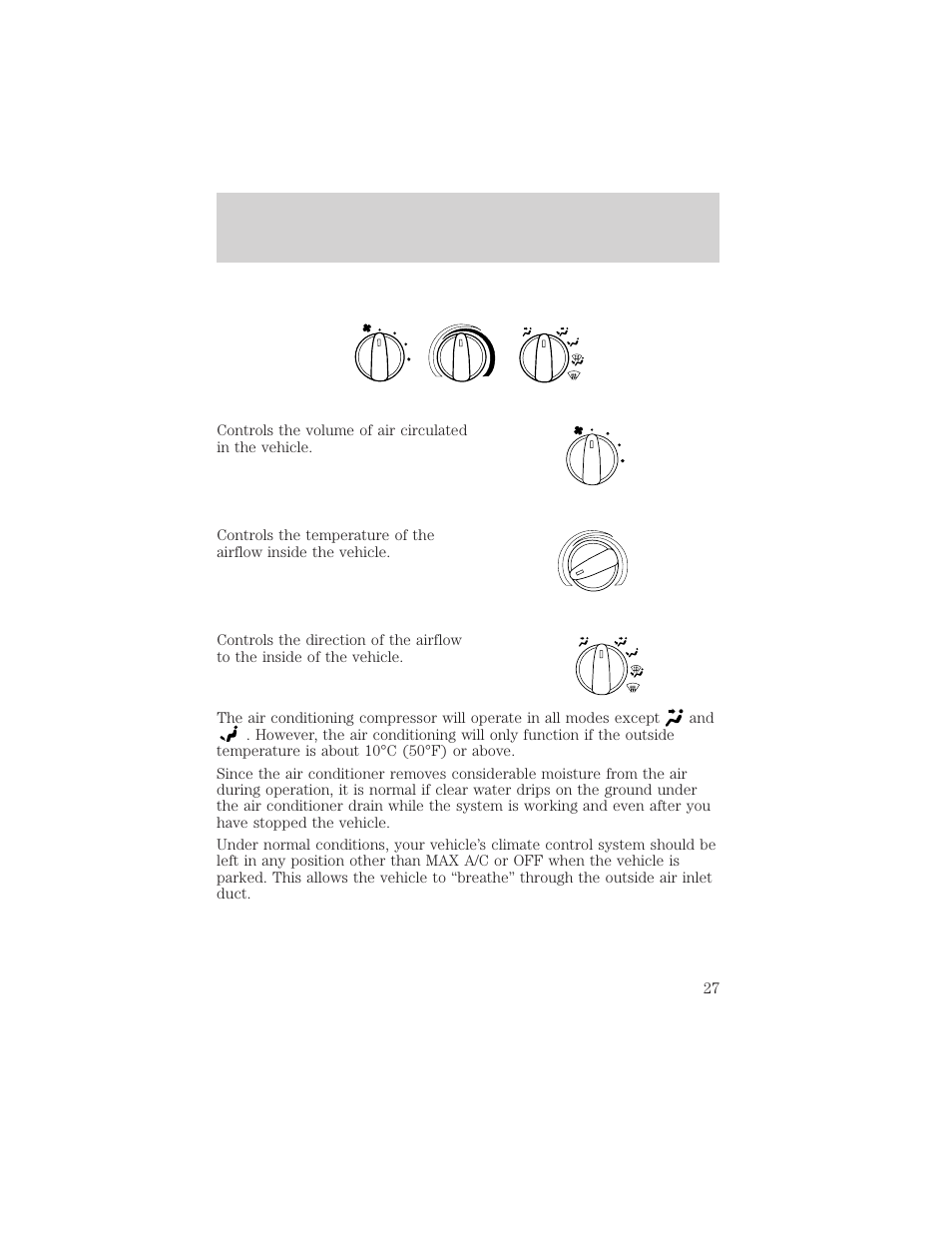Controls and features | FORD 1999 F-550 v.1 User Manual | Page 27 / 240