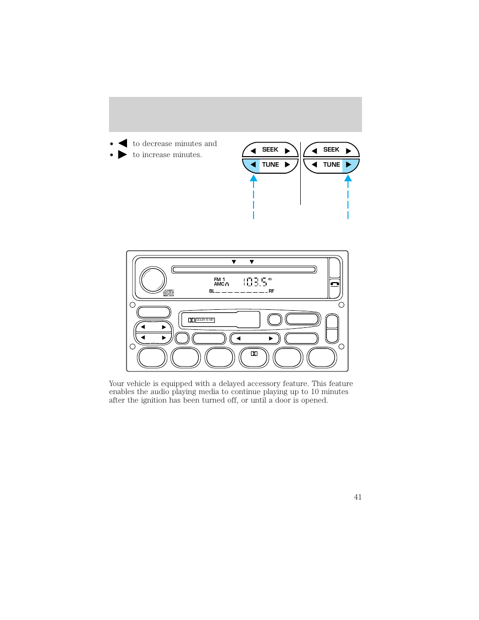 Controls and features | FORD 1999 F-550 v.1 User Manual | Page 41 / 240