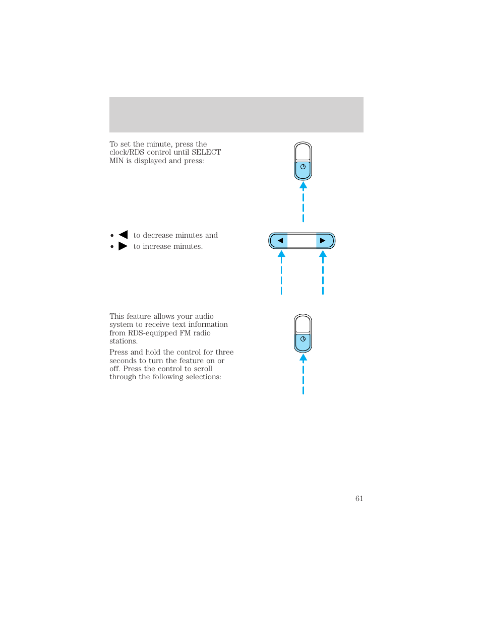 Controls and features | FORD 1999 F-550 v.1 User Manual | Page 61 / 240