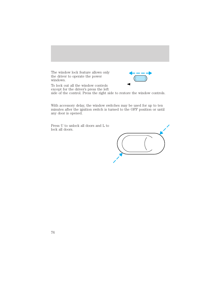 FORD 1999 F-550 v.1 User Manual | Page 76 / 240