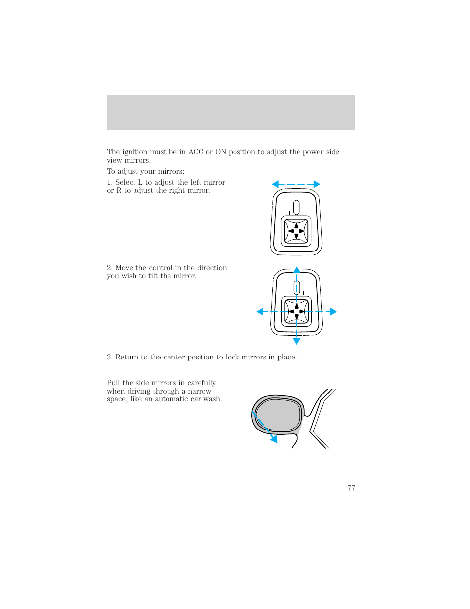 Controls and features | FORD 1999 F-550 v.1 User Manual | Page 77 / 240