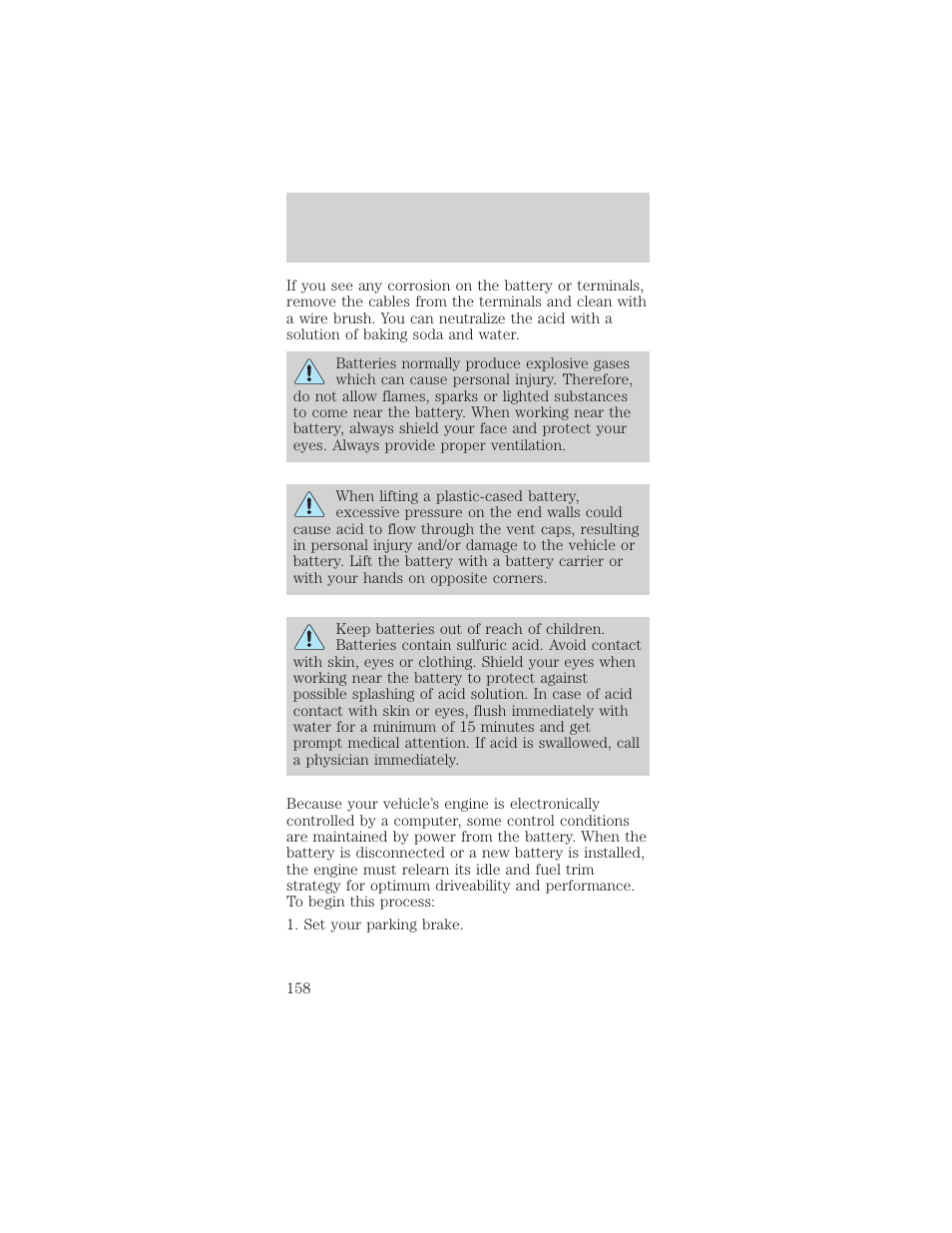 Maintenance and care | FORD 1999 Taurus User Manual | Page 158 / 224