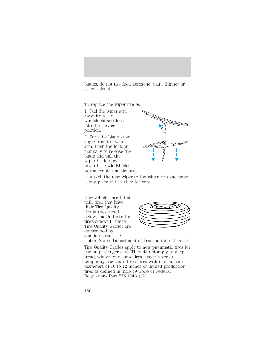 Maintenance and care | FORD 1999 Taurus User Manual | Page 160 / 224