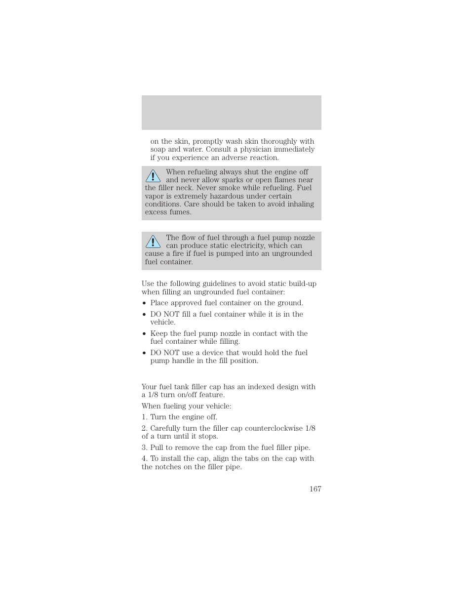 Maintenance and care | FORD 1999 Taurus User Manual | Page 167 / 224