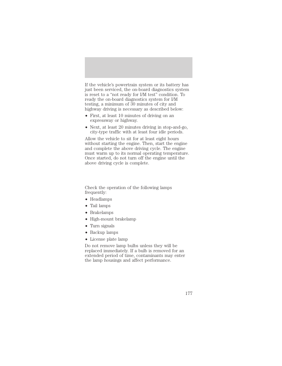 Maintenance and care | FORD 1999 Taurus User Manual | Page 177 / 224