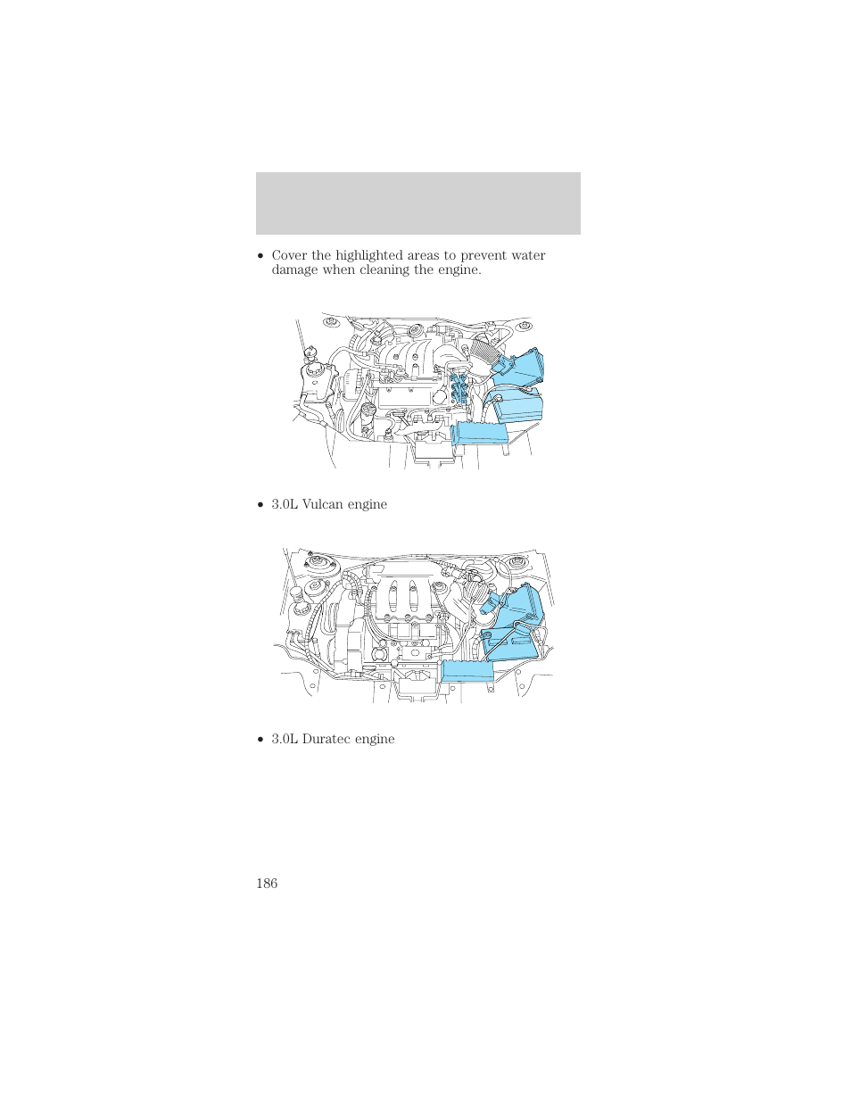 Maintenance and care | FORD 1999 Taurus User Manual | Page 186 / 224