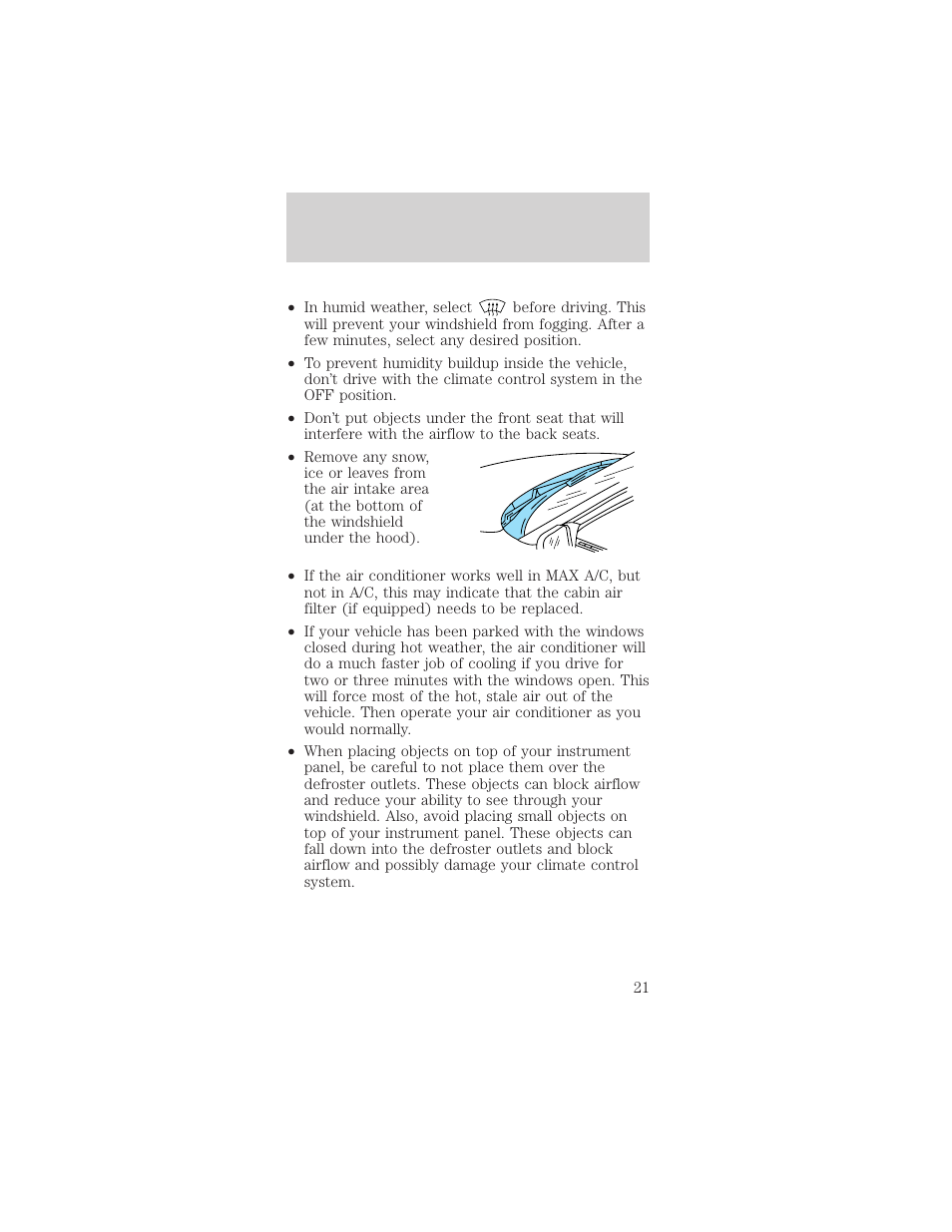 Controls and features | FORD 1999 Taurus User Manual | Page 21 / 224