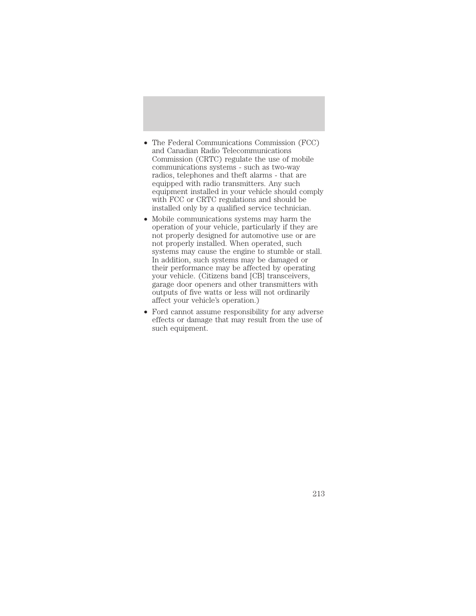 Customer assistance | FORD 1999 Taurus User Manual | Page 213 / 224