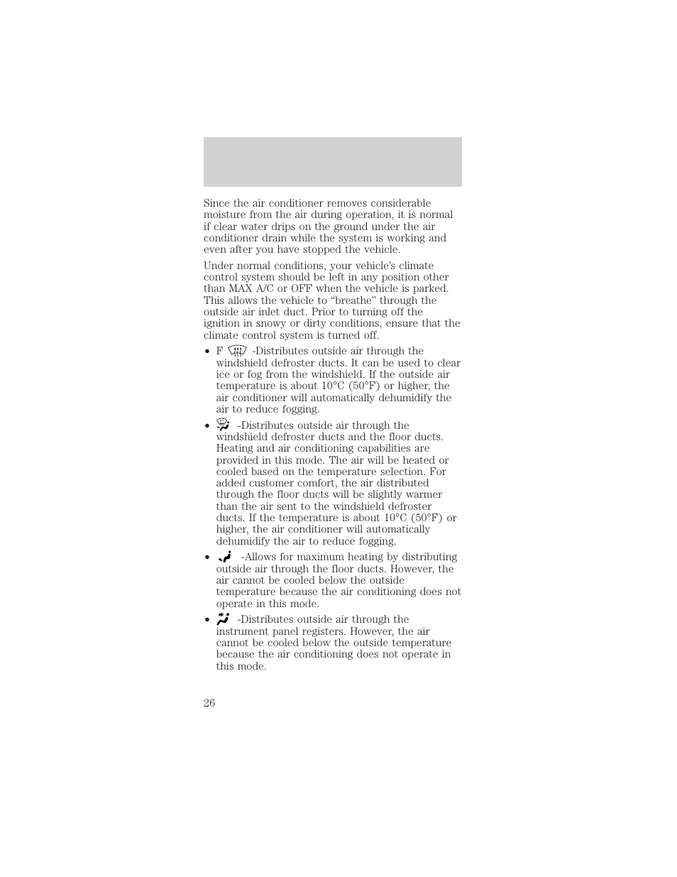Controls and features | FORD 1999 Taurus User Manual | Page 26 / 224