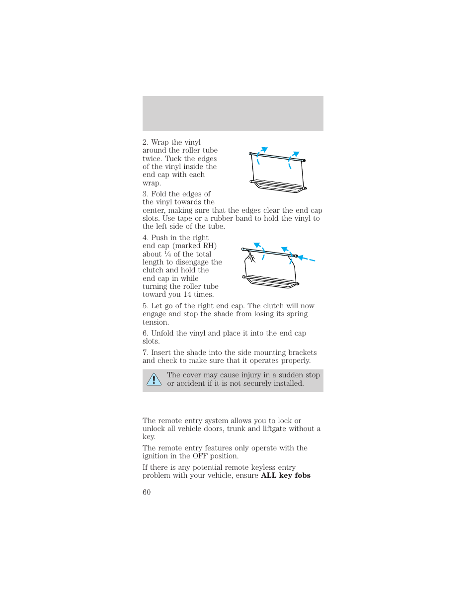 Controls and features | FORD 1999 Taurus User Manual | Page 60 / 224