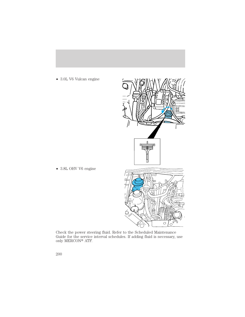 Maintenance and care | FORD 1999 Windstar User Manual | Page 200 / 248