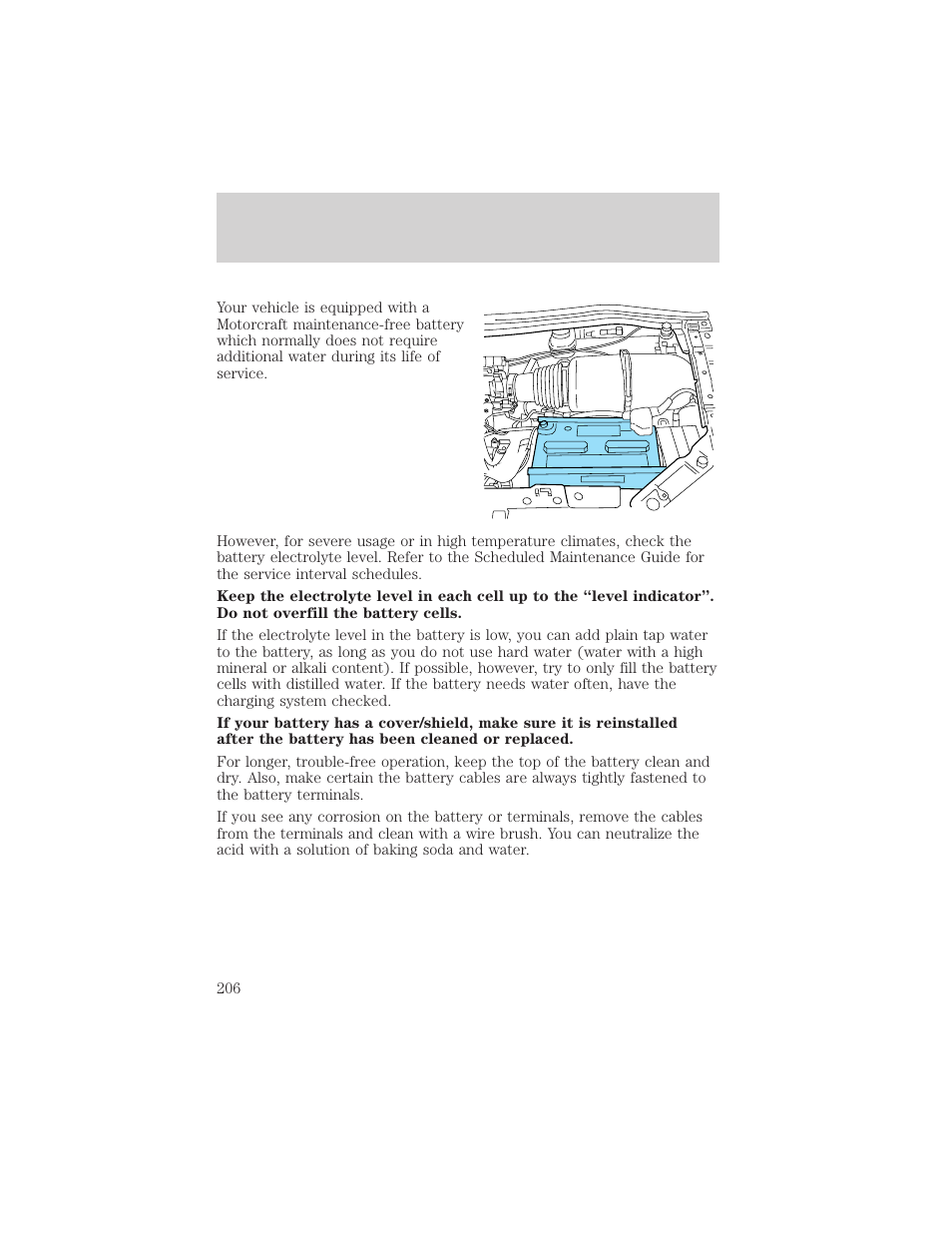 Maintenance and care | FORD 1999 Windstar User Manual | Page 206 / 248