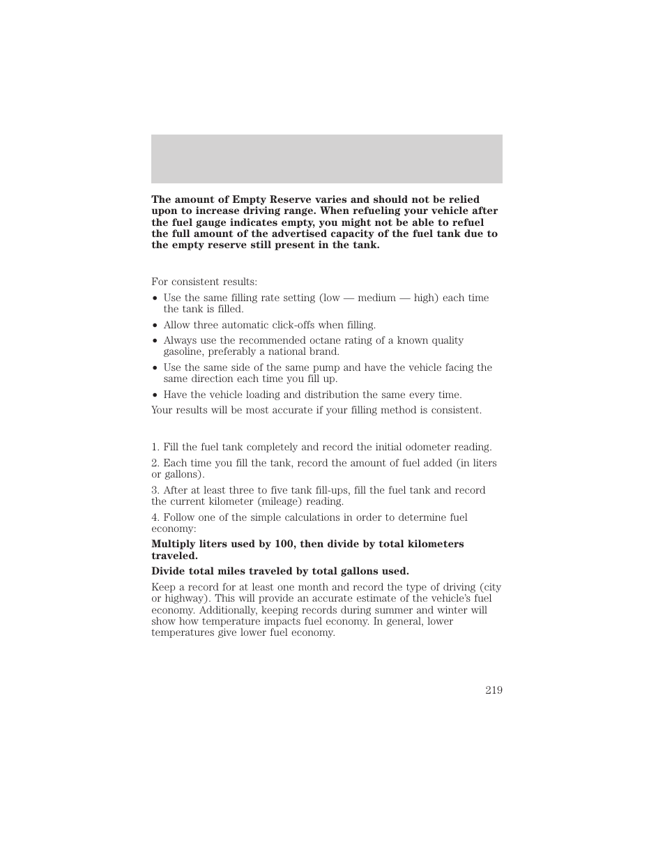 Maintenance and care | FORD 1999 Windstar User Manual | Page 219 / 248