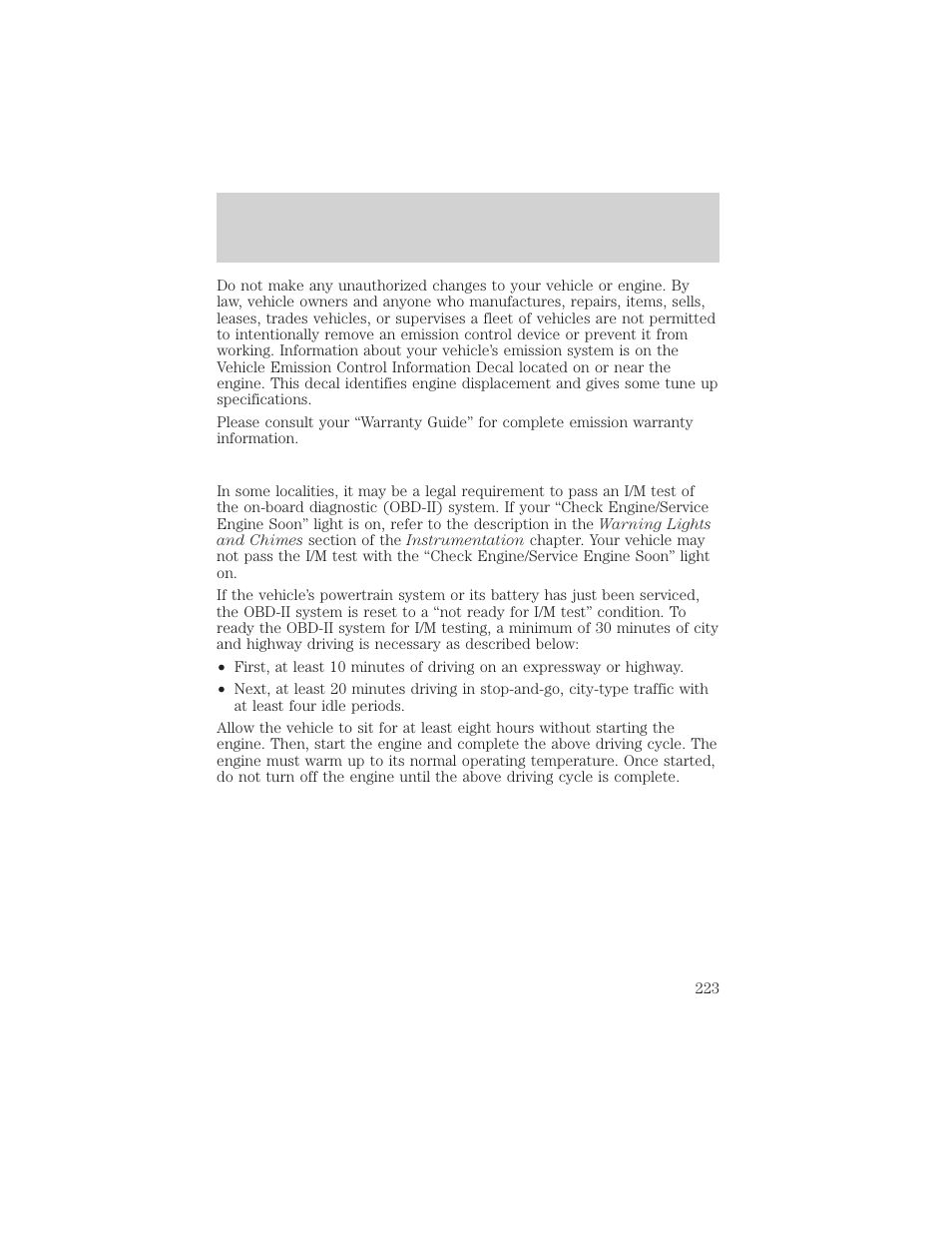 Maintenance and care | FORD 1999 Windstar User Manual | Page 223 / 248