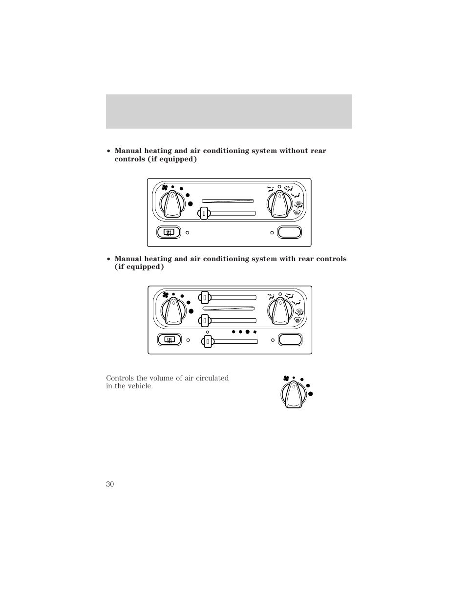 Controls and features | FORD 1999 Windstar User Manual | Page 30 / 248