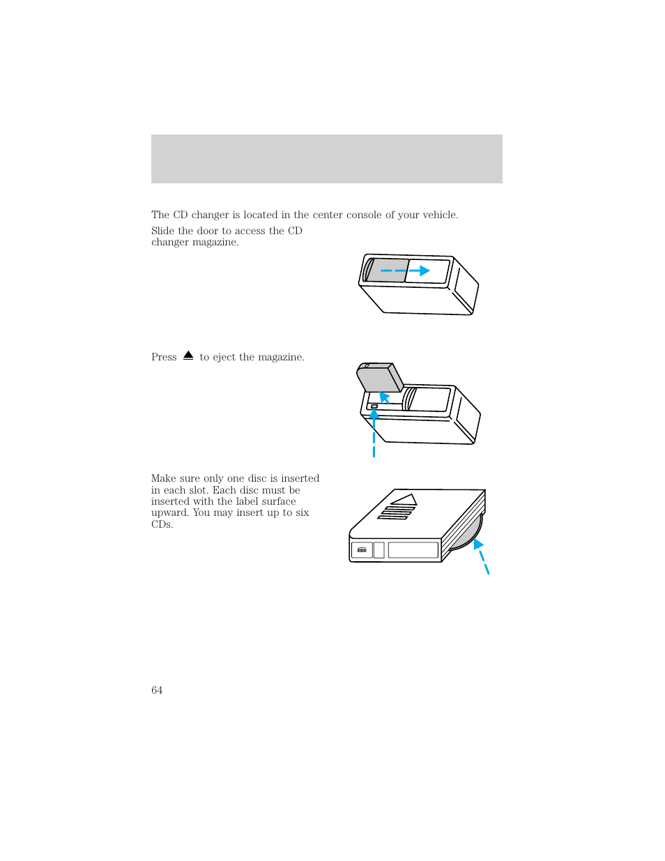 Controls and features | FORD 1999 Windstar User Manual | Page 64 / 248
