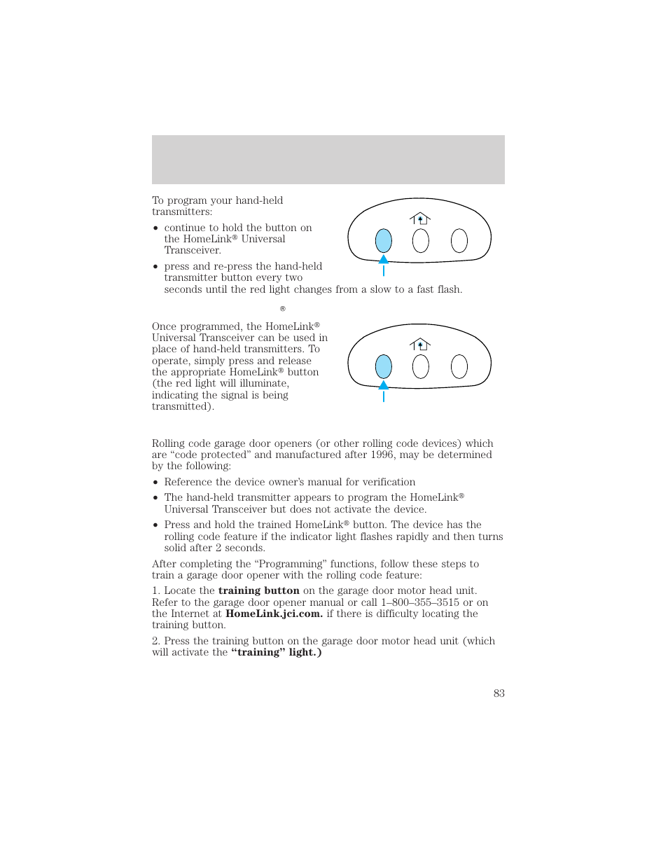 Controls and features | FORD 1999 Windstar User Manual | Page 83 / 248