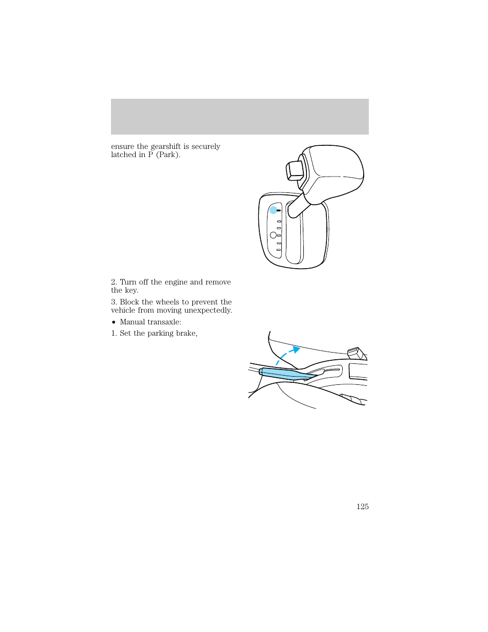 Maintenance and care | FORD 1998 Escort User Manual | Page 125 / 191