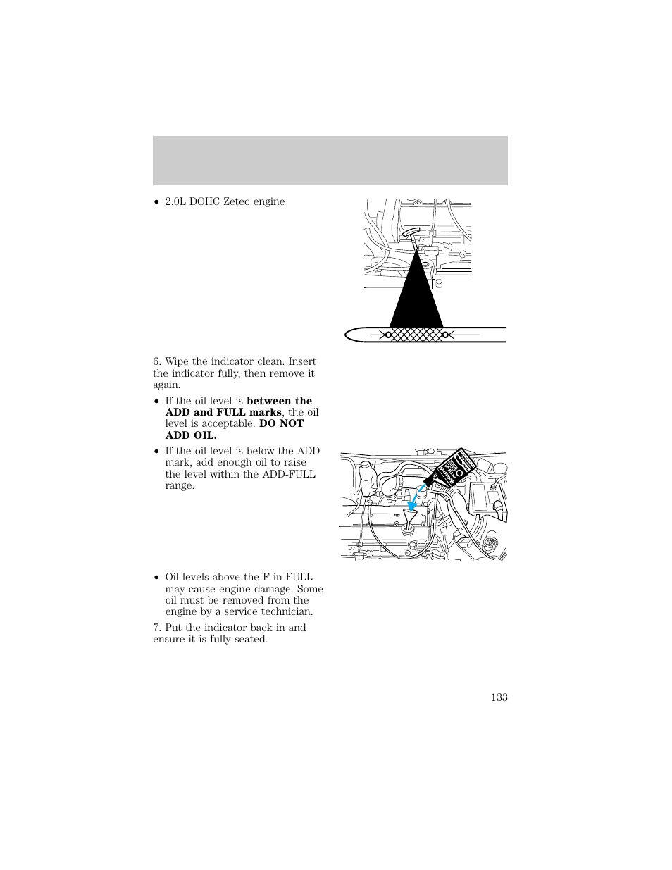 Maintenance and care | FORD 1998 Escort User Manual | Page 133 / 191