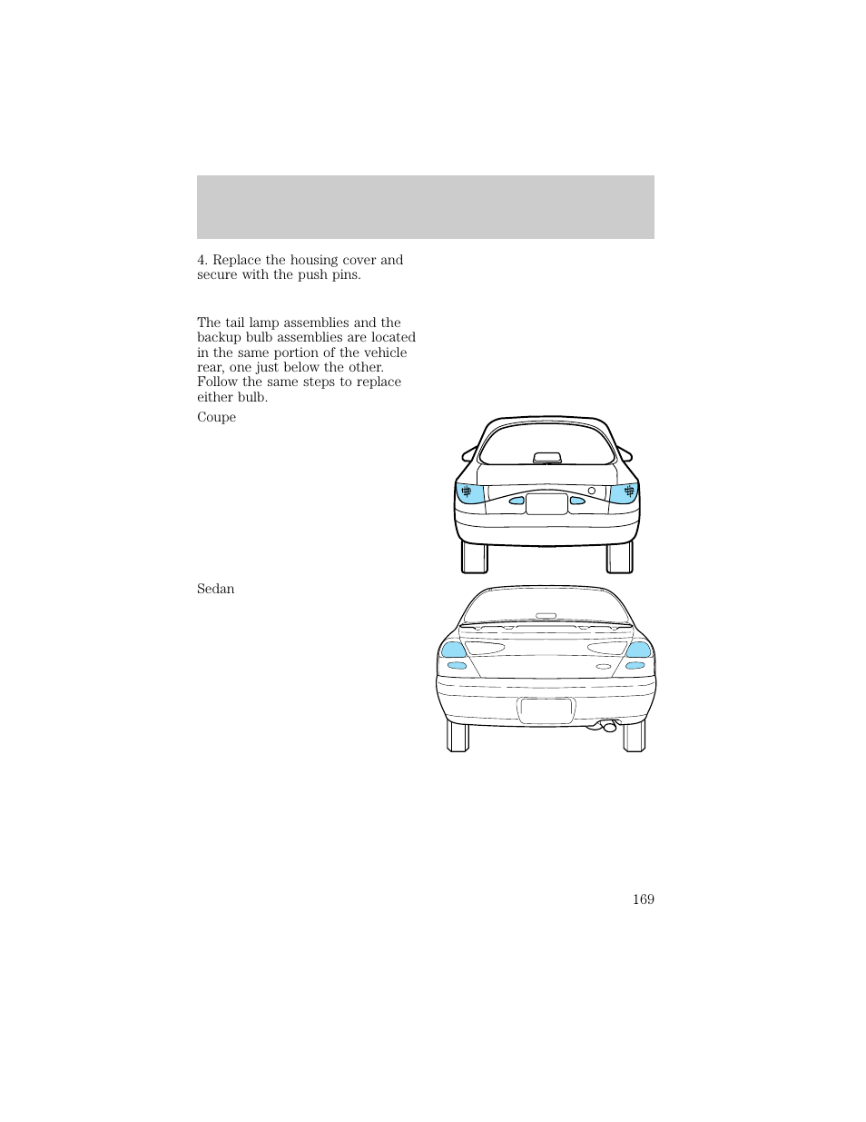 Maintenance and care | FORD 1998 Escort User Manual | Page 169 / 191