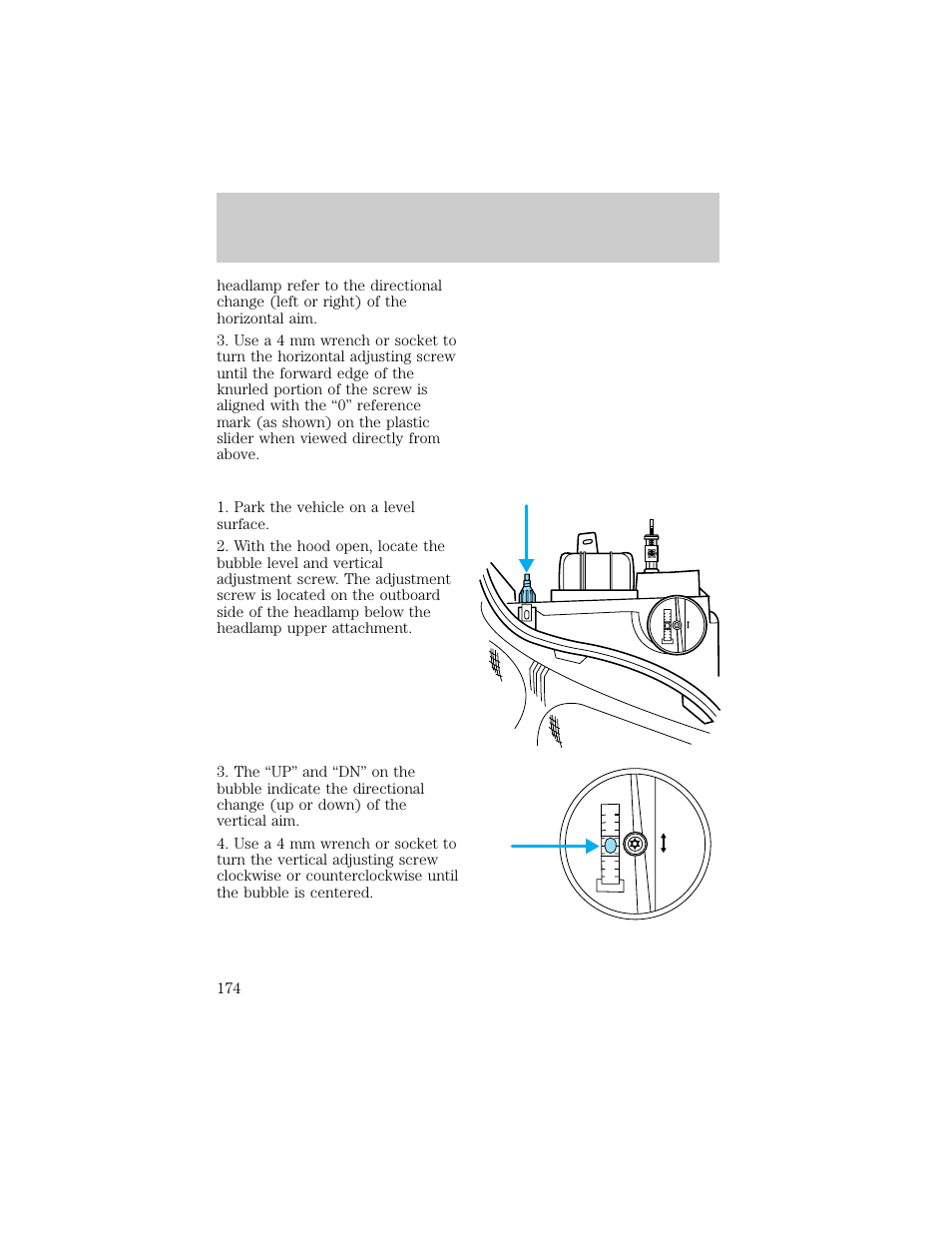 Maintenance and care | FORD 1998 Escort User Manual | Page 174 / 191