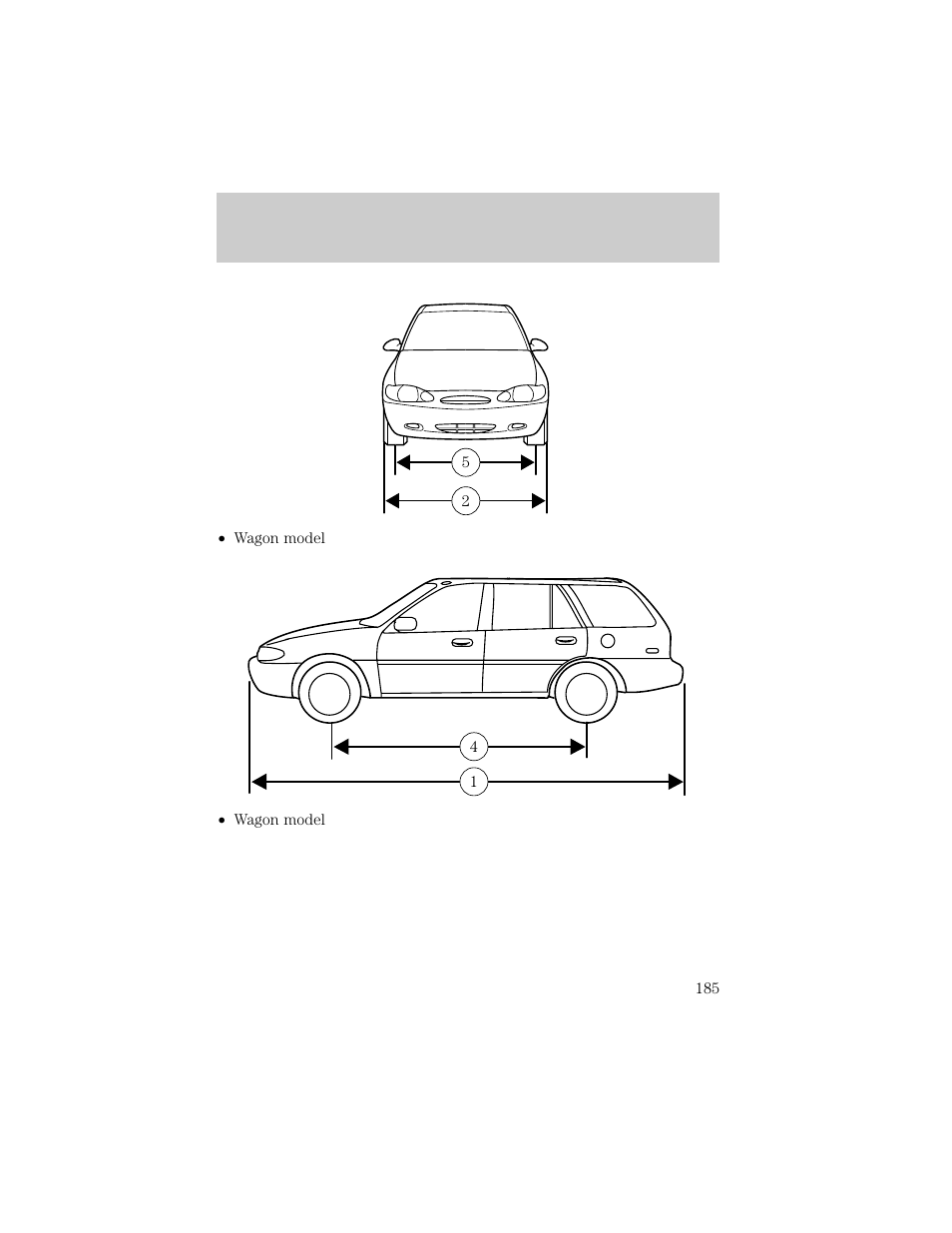 Capacities and specifications | FORD 1998 Escort User Manual | Page 185 / 191